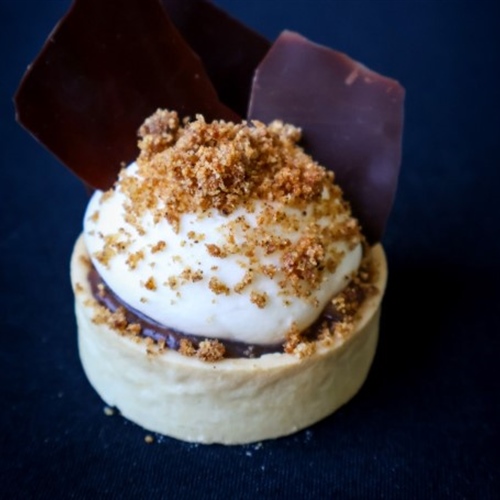Chocolate mousse with mascarpone & Chantilly cream