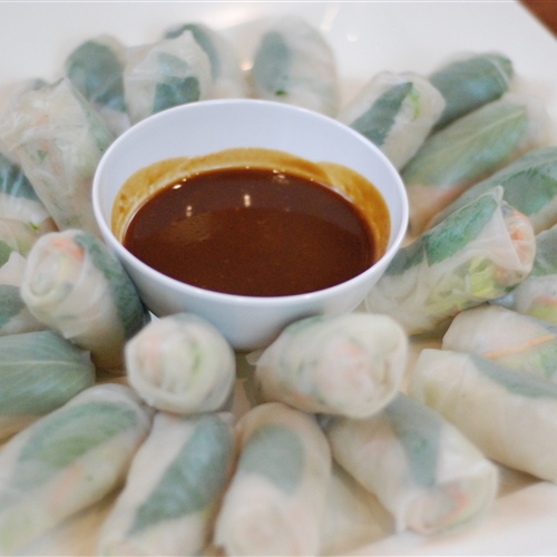 Rice paper roll